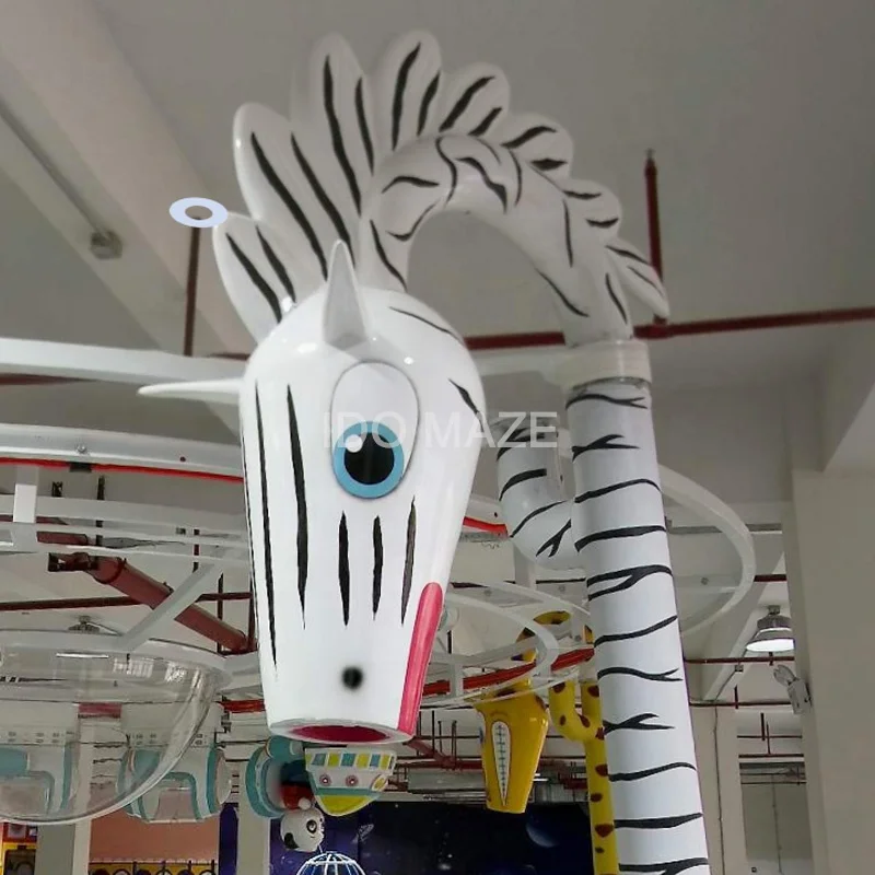 Children Playground Equipment Indoor Amusement Park Playground Equipment Electric Animal Ball Play Machine