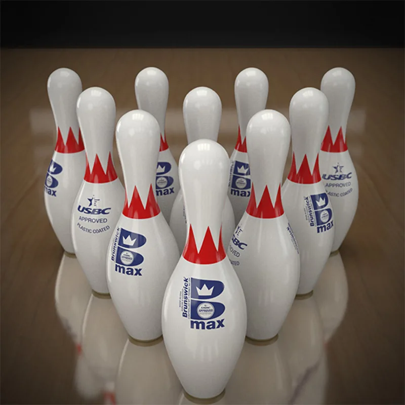 OEM/ODM max bowling pin quality branded wooden tenpin bowling pins