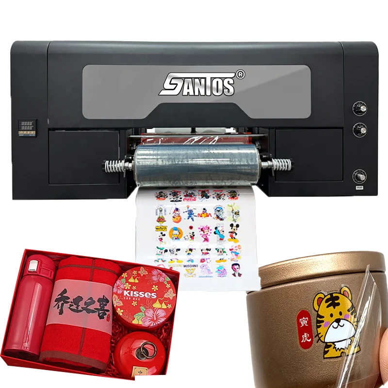 2 In 1 Hot Sale Good quality Factory Price UV printer digital DTF printers No Need Laminator