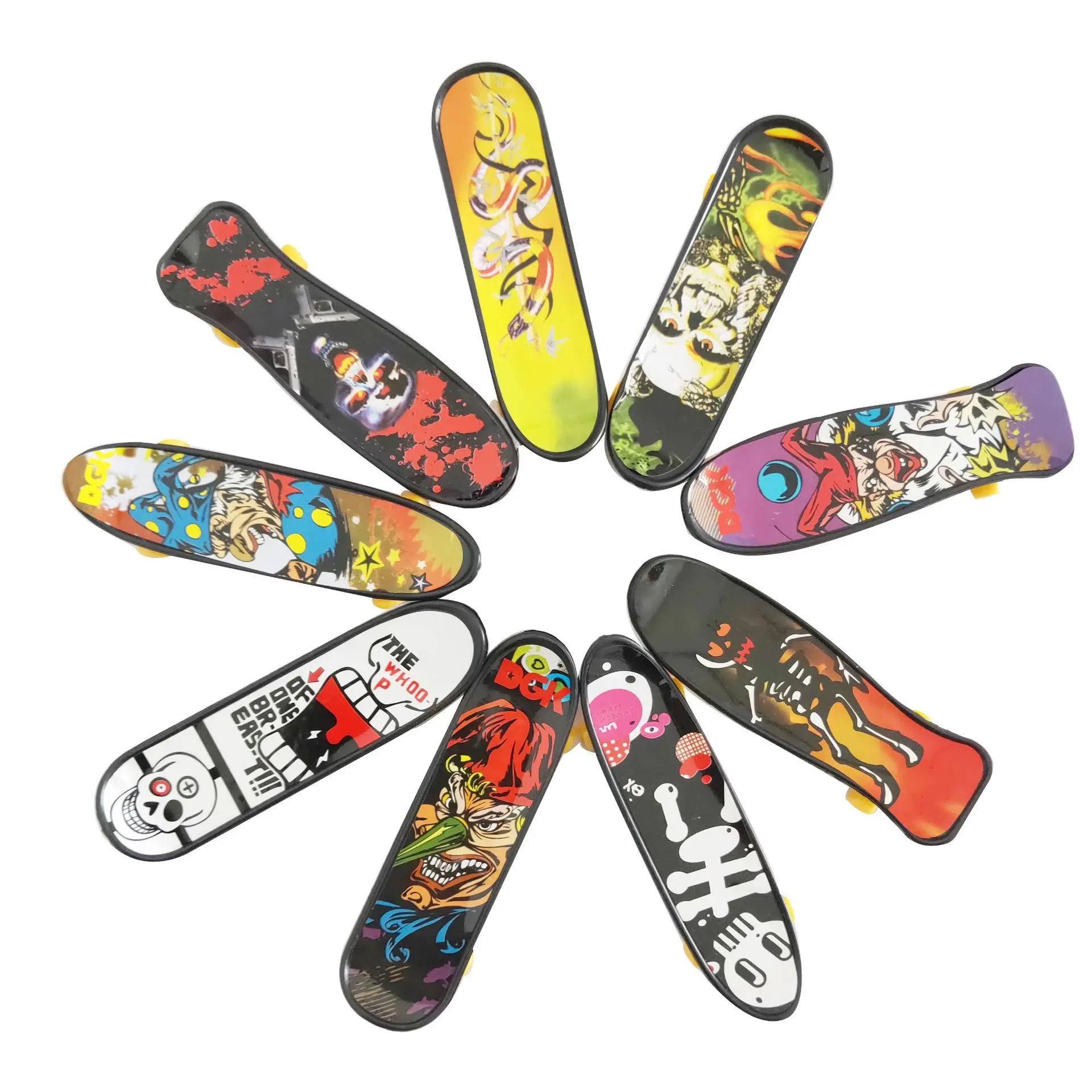 Logo Custom Cheap Plastic Mini Finger Skate Sports Skateboard Fingerboard Toy For Kid Playing
