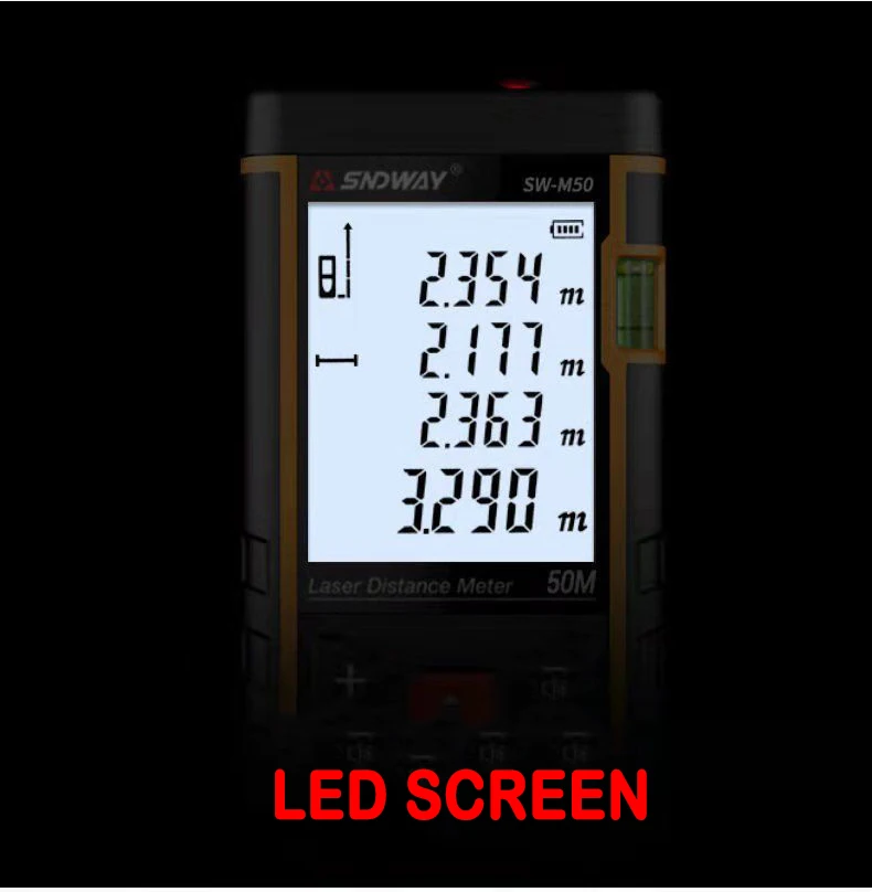 Лазерный дальномер 50 м 70 м измерение расстояния Гольф Лазерный дальномер