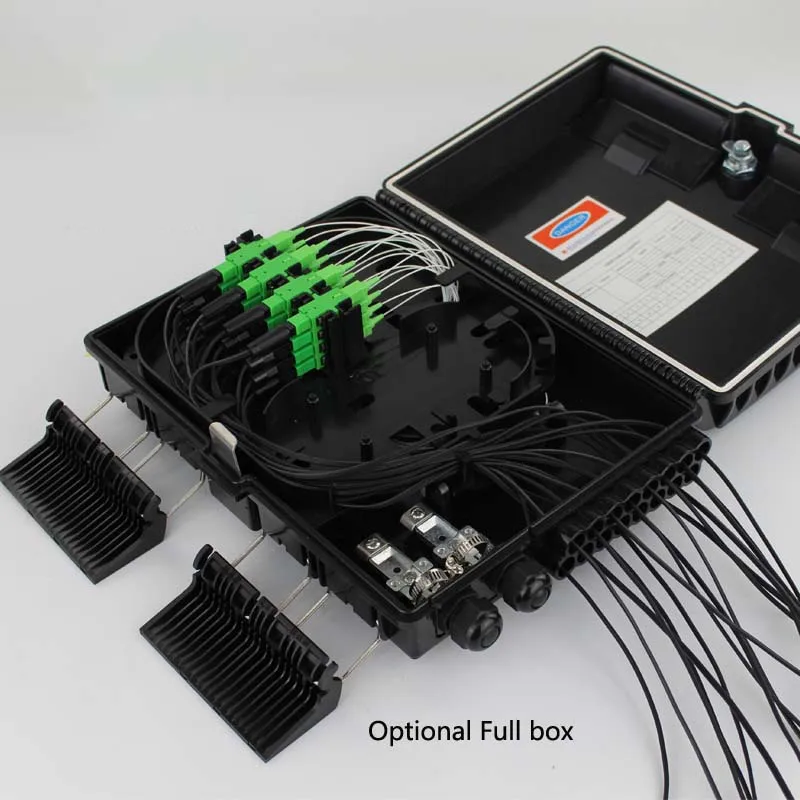  FTTH 4 8 12 16 24 Core Indoor Outdoor Fibre Steel Tube Type PLC Splitter Adapter Fiber Optic Termination