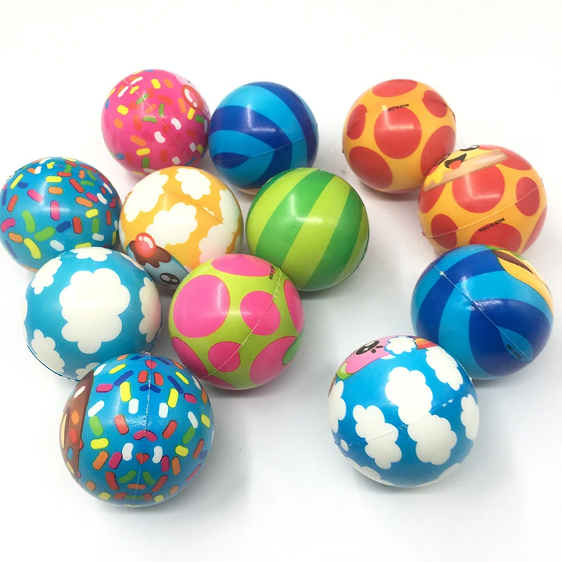 Finehope 6cm Diameter Soft PU Foam Dice Stress Relief  Keychains Box Shape Custom Printing Logo Toys Golf Chess Knight PU Foam