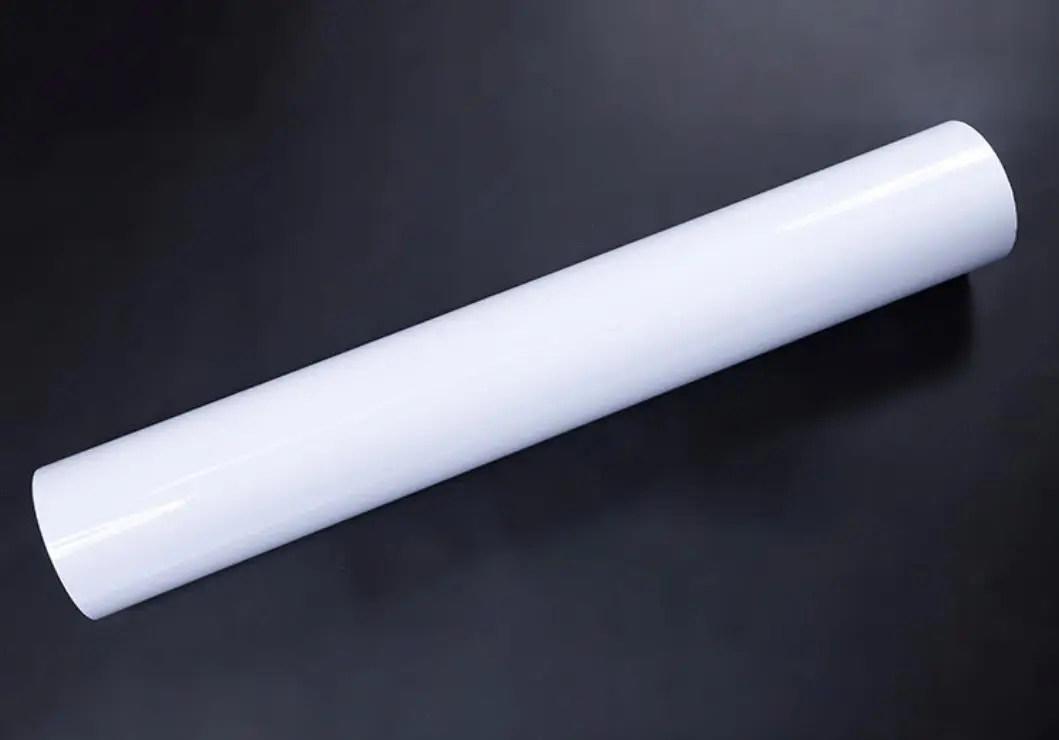 100 микрон 140 gsm водонепроницаемый белый съемный самоклеящийся виниловый рулон