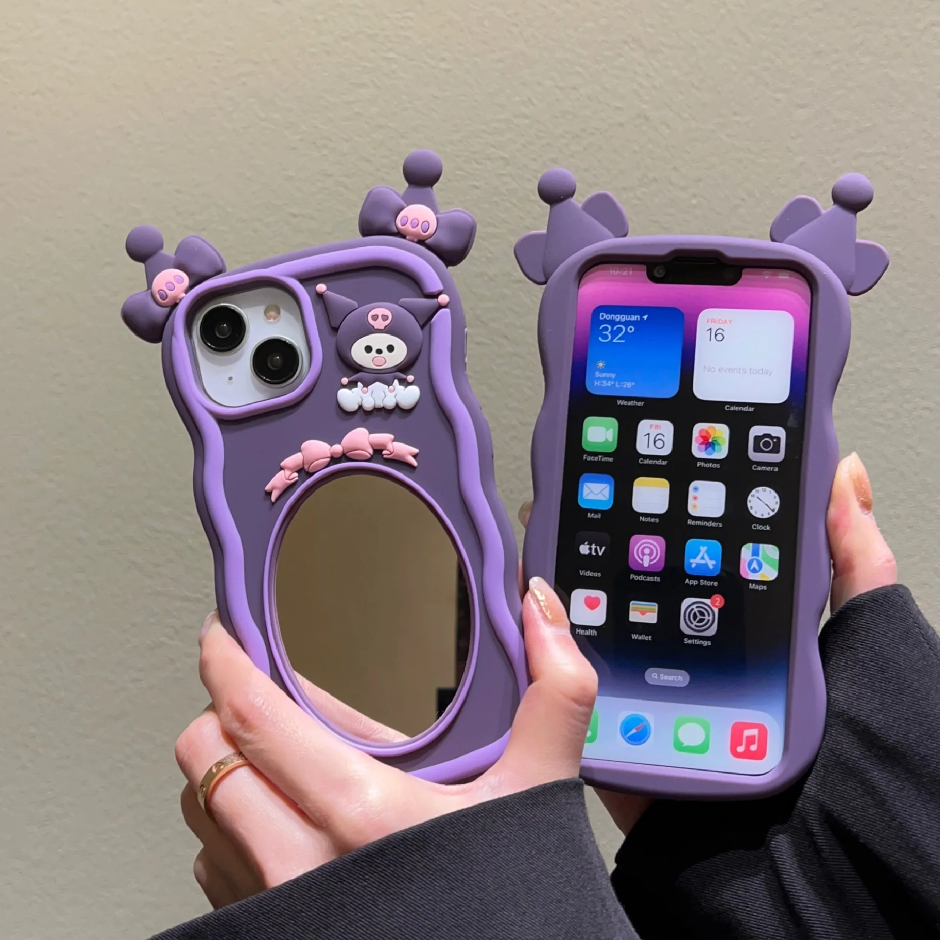 New wholesale designer cotton down jacket phone case cute soft luxury leather candy color puffer cover for iPhone 15 14 pro max