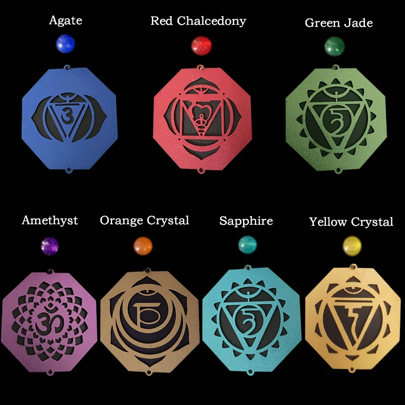 top seller Hokema shanti carillon OM Yoga meditation sound healing musical wind chimes handbels for meditation yoga