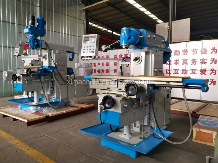 XQ6432 milling machine with vertical and horizontal spindles
