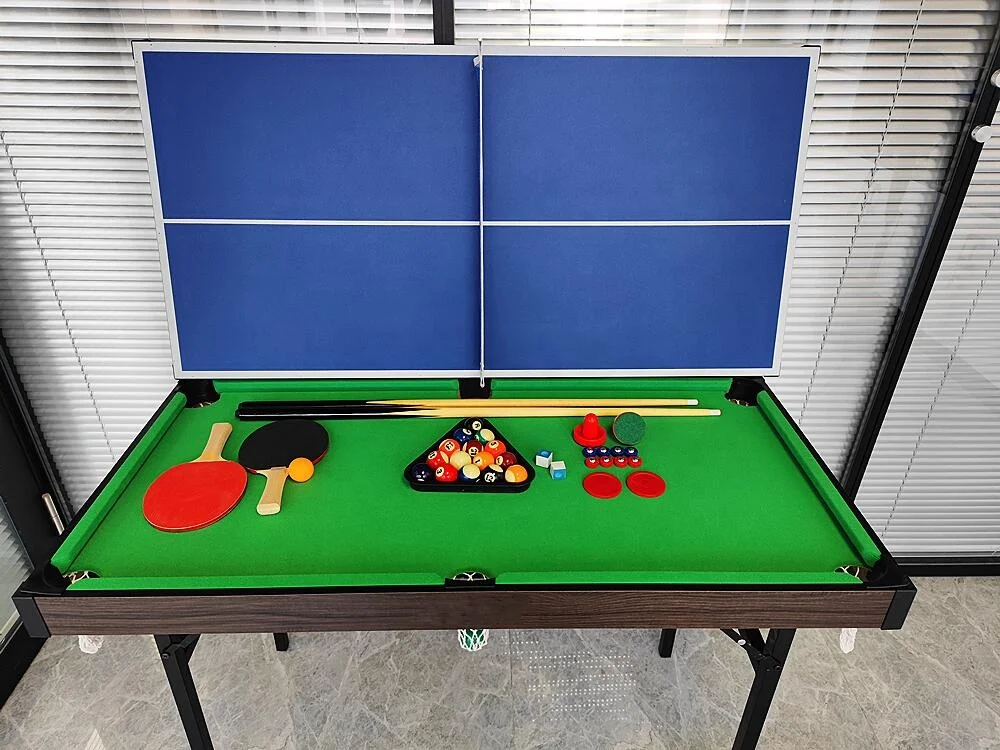Складной бильярдный стол CHRT, настольная игра 4 в 1 для хоккея и пинг-понга, для игры в помещении для детей и взрослых, 48 дюймов