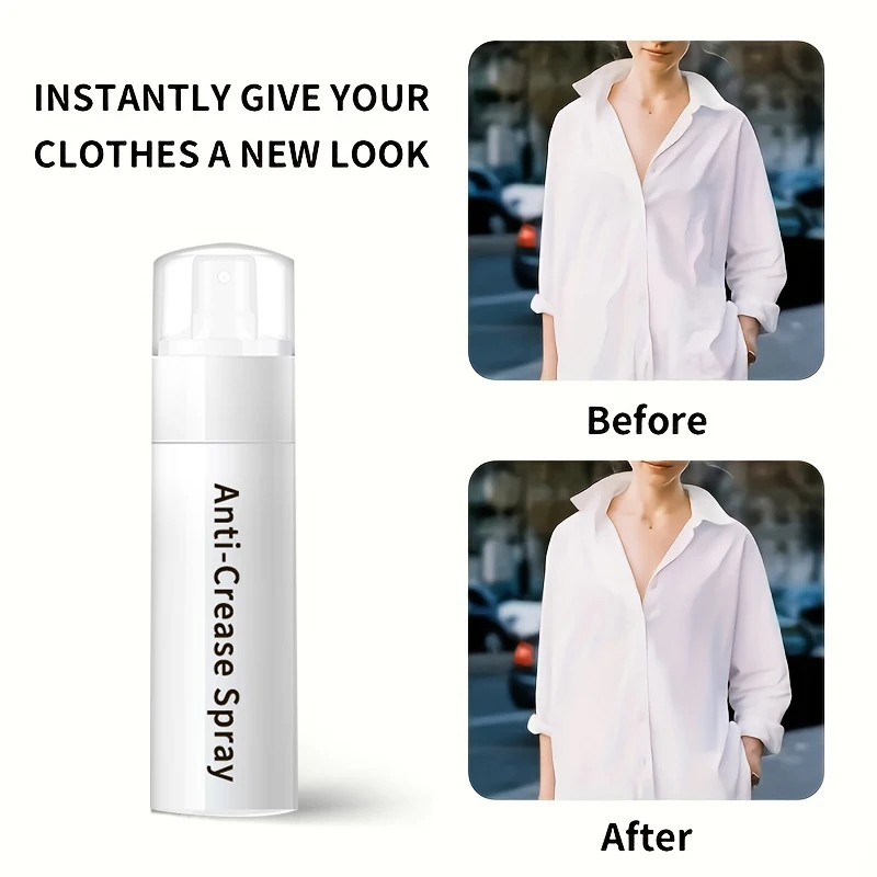 Comfort Anti-wrinkle Spray for clothes eliminates wrinkles without iron or steamer Anti-Crease Spray freshly scented150ML/120ML