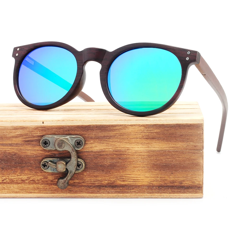 Best selling sunglasses in summer 100% natural bamboo promotion recyclable sun glasses