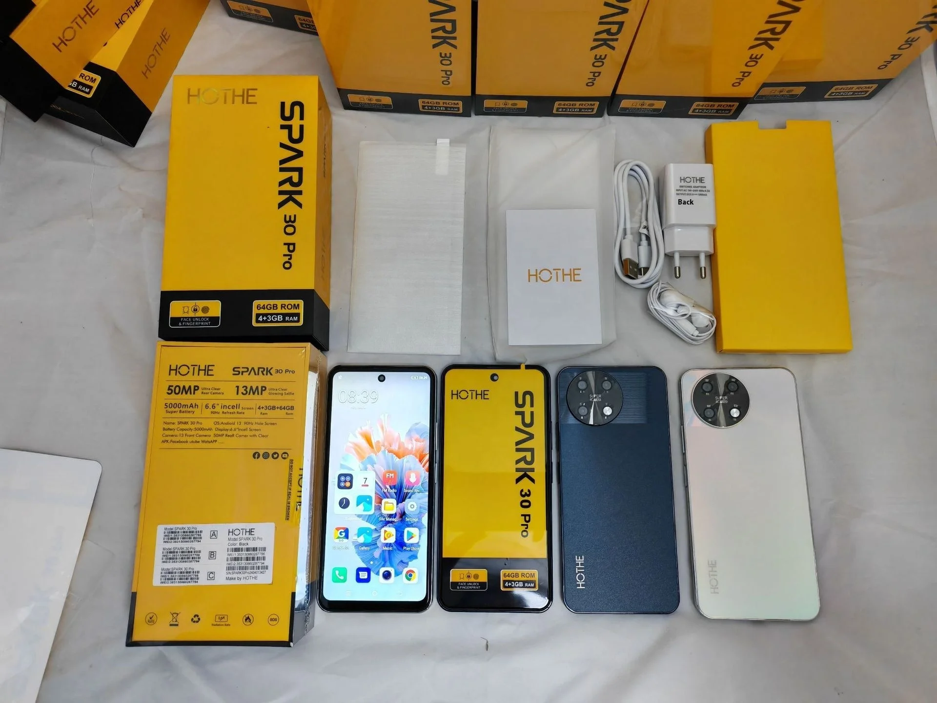 Smartphone GPS Enabled Touch Screen high quality Spark 30 Pro 64 GB 4G Android  Mobile Phone with Dual Card Slot CDMA Technology
