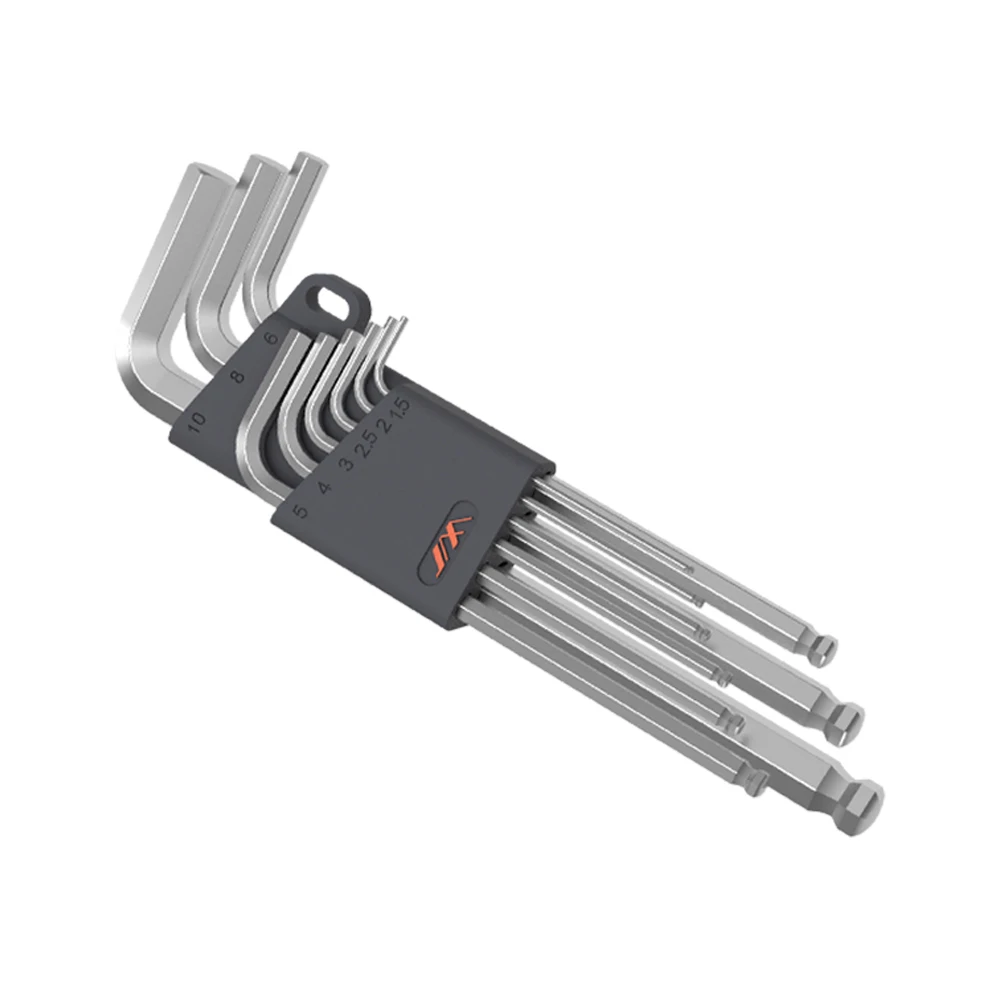 
JIMIHOME Wholesale Multi Size Hex Key L Long Arm Wrench Set 