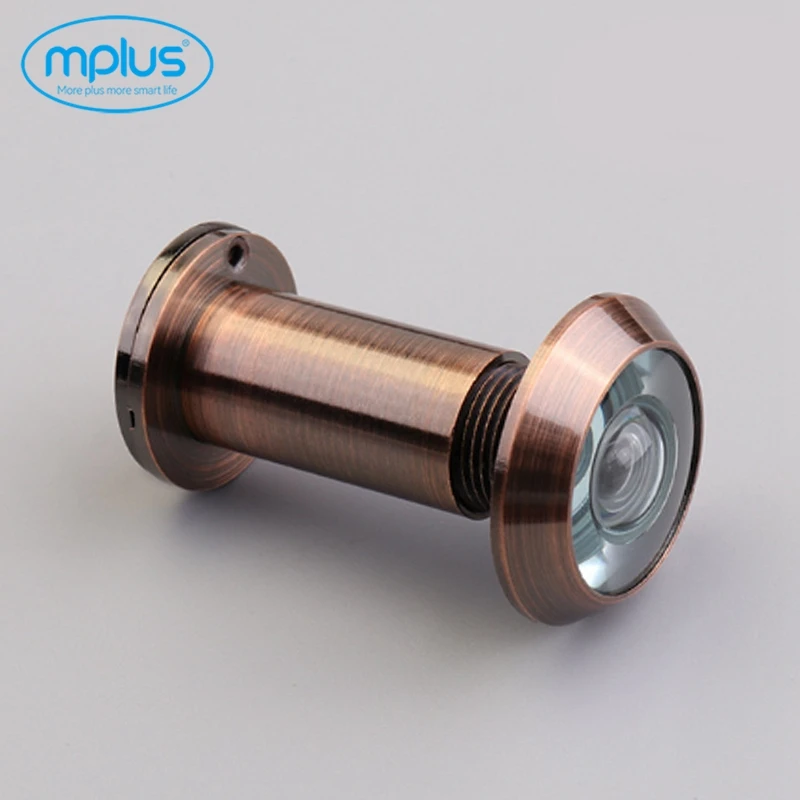 180 degree hotel Brass stainless steel door eye lens Door peephole zinc alloy door eye viewer