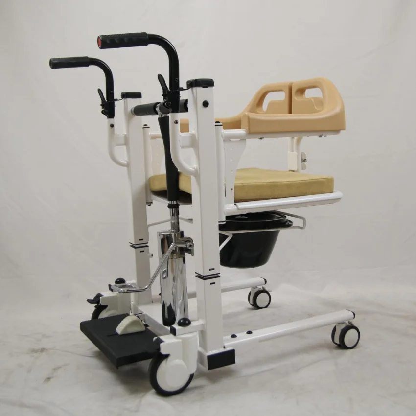 Hydraulic Transfer Lift Wheelchair Patient Transfer Lift Commode