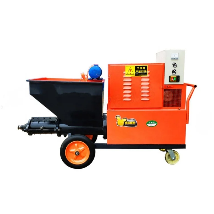Factory supply Multi - function mortar spraying machine large flow interior and exterior coating aircraft