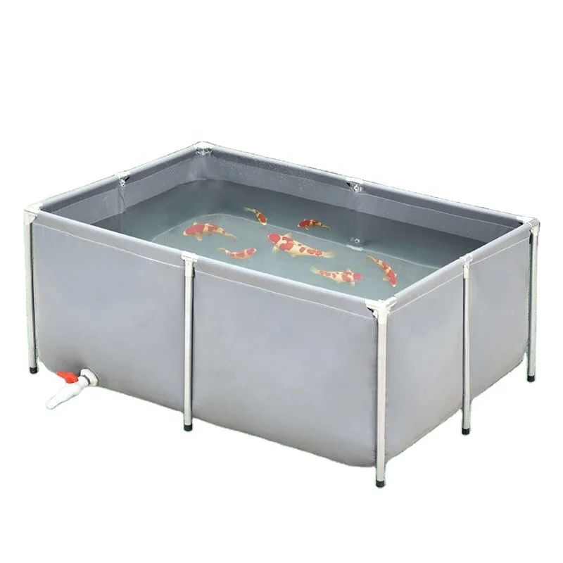 DC-3004 Manufactory Foldable PVC Fish Tank in Farm Catfish Pond Tank Durable And Foldable Water Tank Also Can be Bathtub