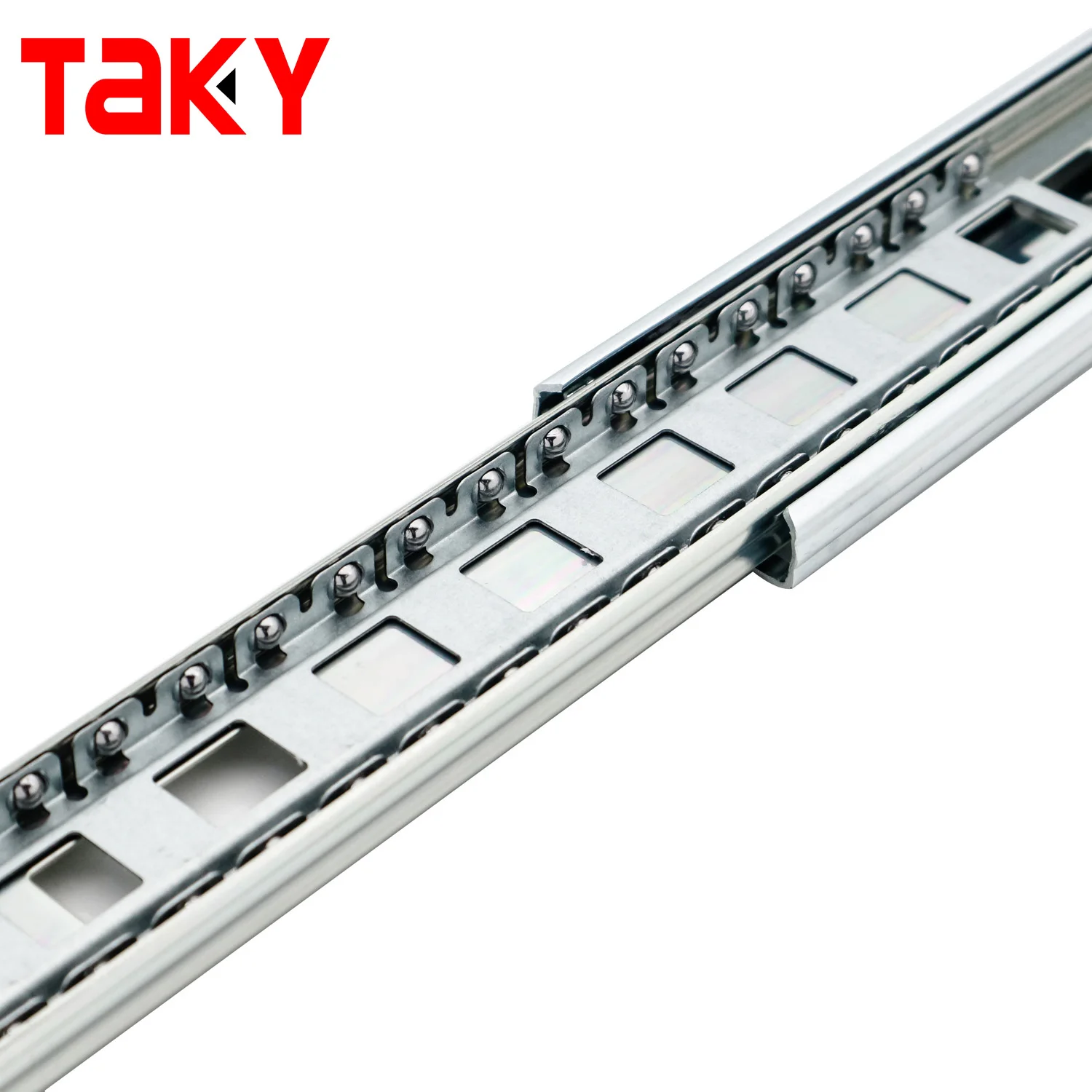 High Quality Wholesale Courtyard Cupboard Slides Channels Telescopic Ball Bearing Channel Drawer Slide