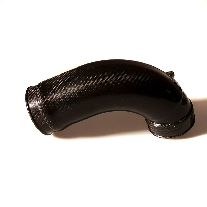 High modulus curved carbon fiber intake tube, bent carbon exhaust pipe tube