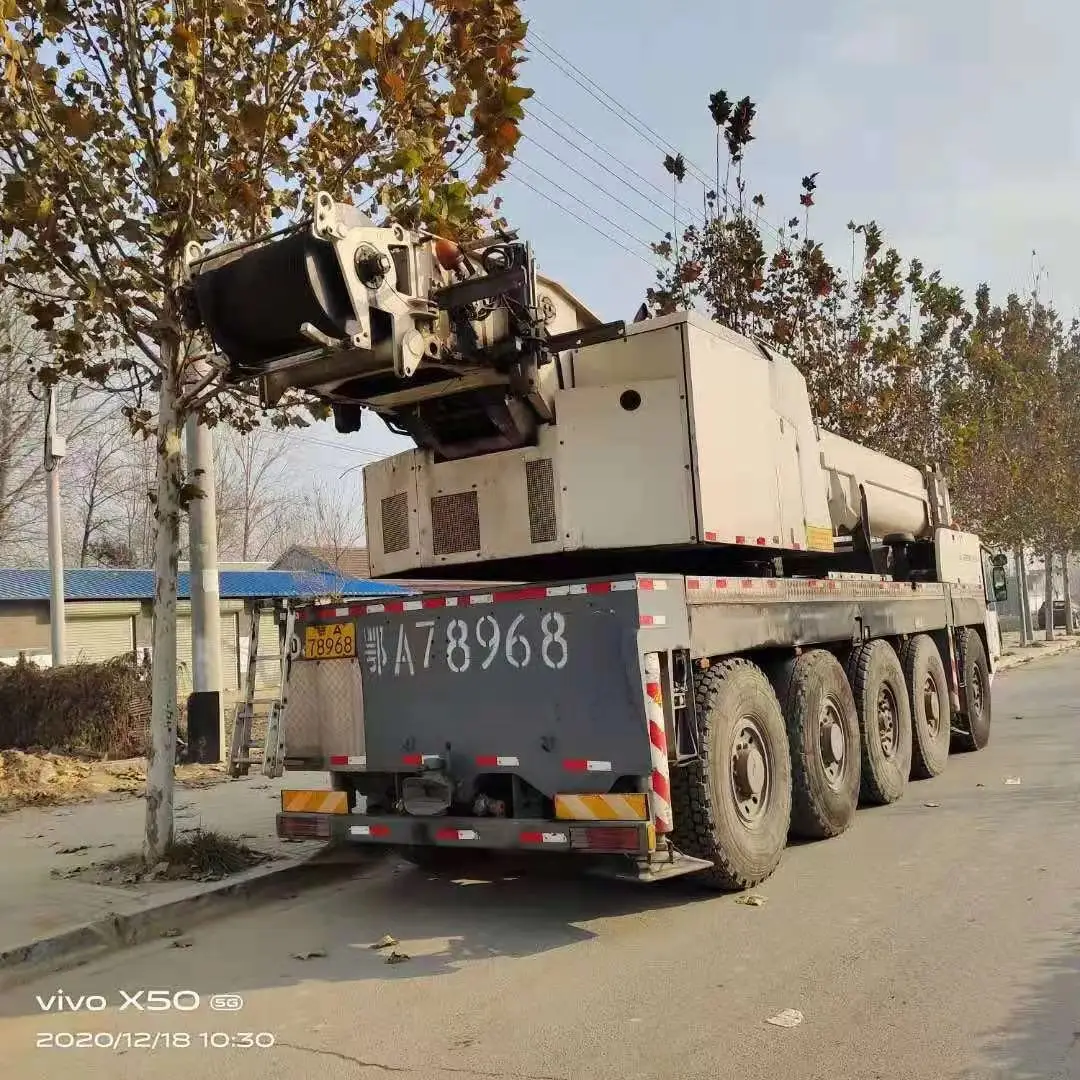 Used Demag all terrain Crane AC100 Demag 100ton crane Demag crane for sale in SHANGHAI