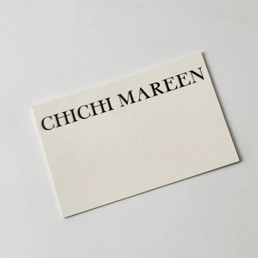 Recyclable High Quality Customized Business Paper Card Printing / Greeting Card / Thank You Card / Postcard