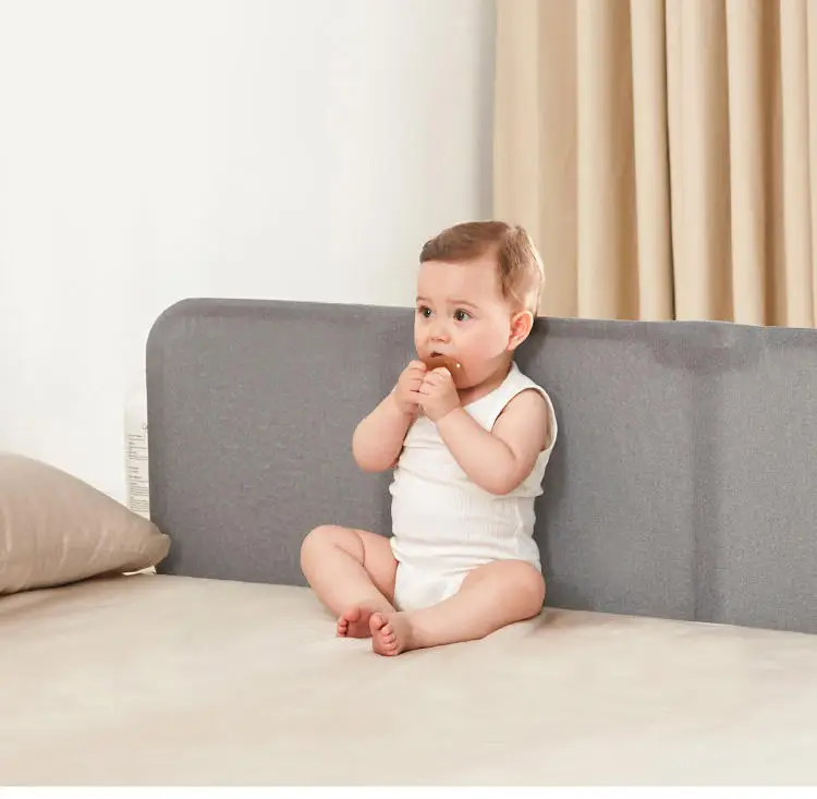 Adjustable Metal Extrusion Babyproof Railing Baby Safest Bed Side Rails Guard Protectors Bumper For Twin Bed Baby Rail Bed Guard