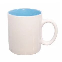 Wholesale Top Grade 3A Quality Blank Sublimation Coating Tyre 11oz White Ceramic Porcelain Tea Coffee Cup Mug