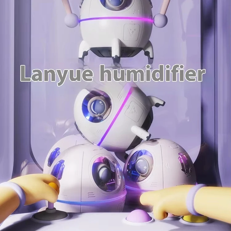 Wholesale Portable usb mini humidifier air cooler with led light water spray cool mist humidifier for home office