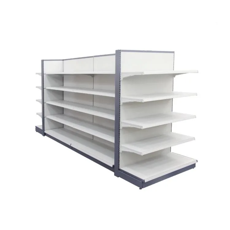 Double Sided Storage System Sweets Showcase Display Super Market Rack Shelf Supermarket