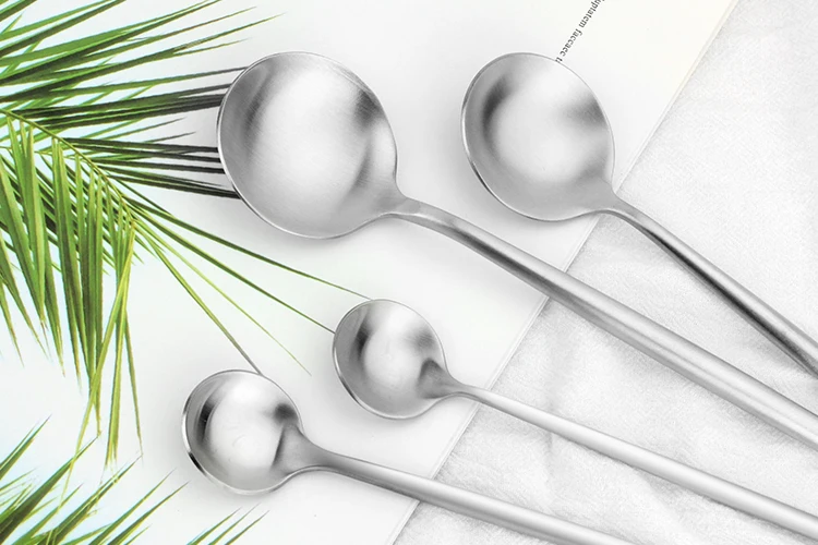 
Amazon Top Seller Home Hotel Stainless Steel 18/10 Dinner Knife Fork Spoon Flatware Silverware for Wedding Cutlery Set 