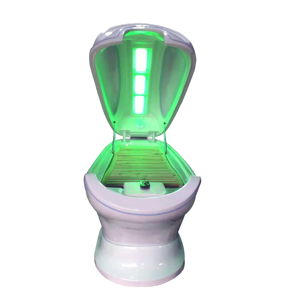 New Sensory Space Capsule Sauna Steam Bath magic LED light thermal therapy