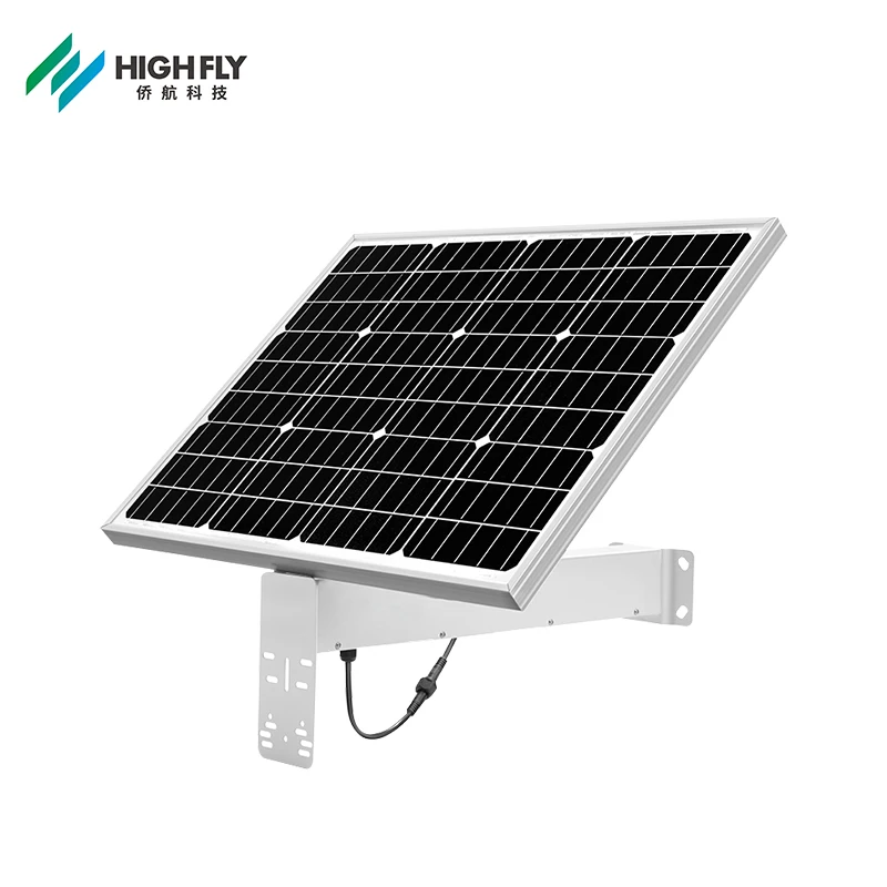 HighFly EU Warehouse Economical High Efficiency 40W 12V 12Ah Cheap Fixed Solar Panel