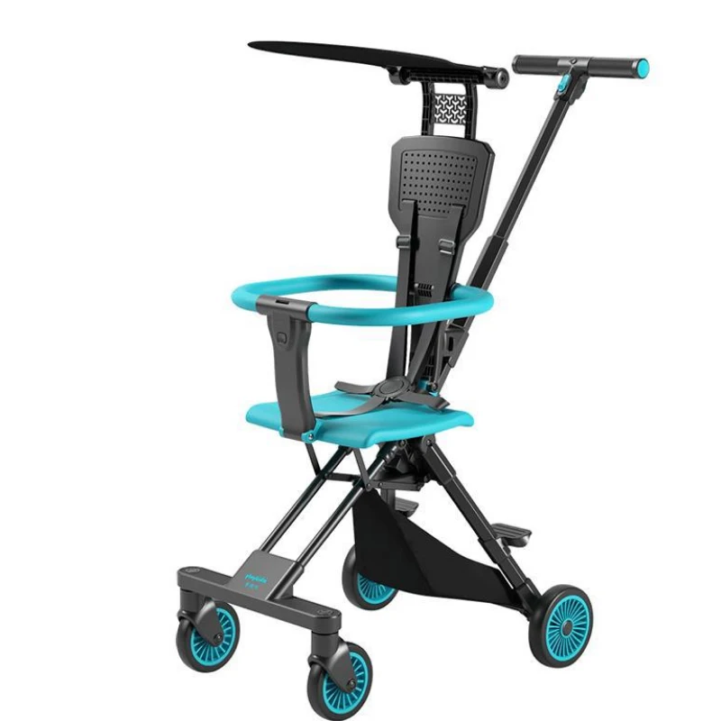 Best selling high landscape walking baby stroller artifact folding small size lightweight aluminum alloy pram