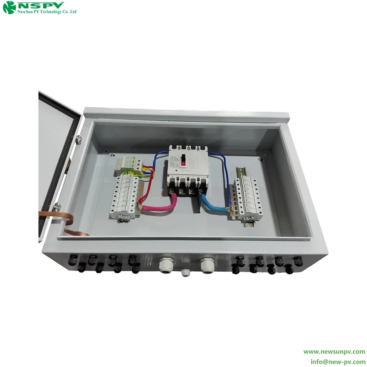 Solar DC fuse combiner box rating current 15A PV string box