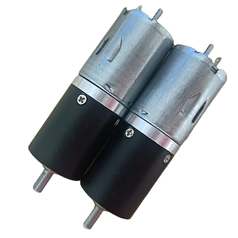 Chinese manufacturer customized diameter 22 mm  Dc planetary gear reduction motor 12v DC brush reduction gearbox motor