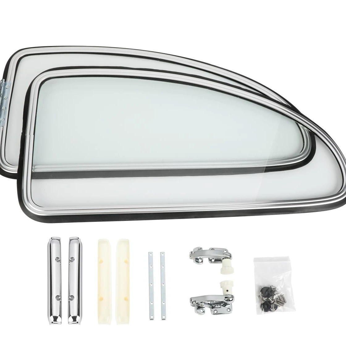 Выдвижное окно заднего вида, полный комплект, совместимый с VW тип 1 Beetle/Bug 1950-1964