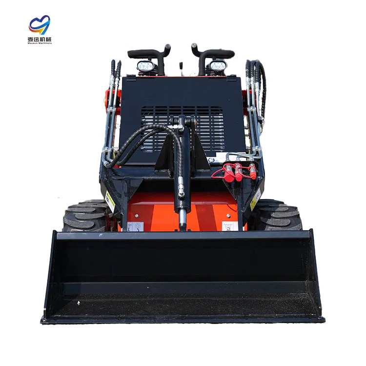 Kubota Electric Small Remote Control Track Loader with Concrete Mixer Spare Parts Steering Loader Engine Front Loader China