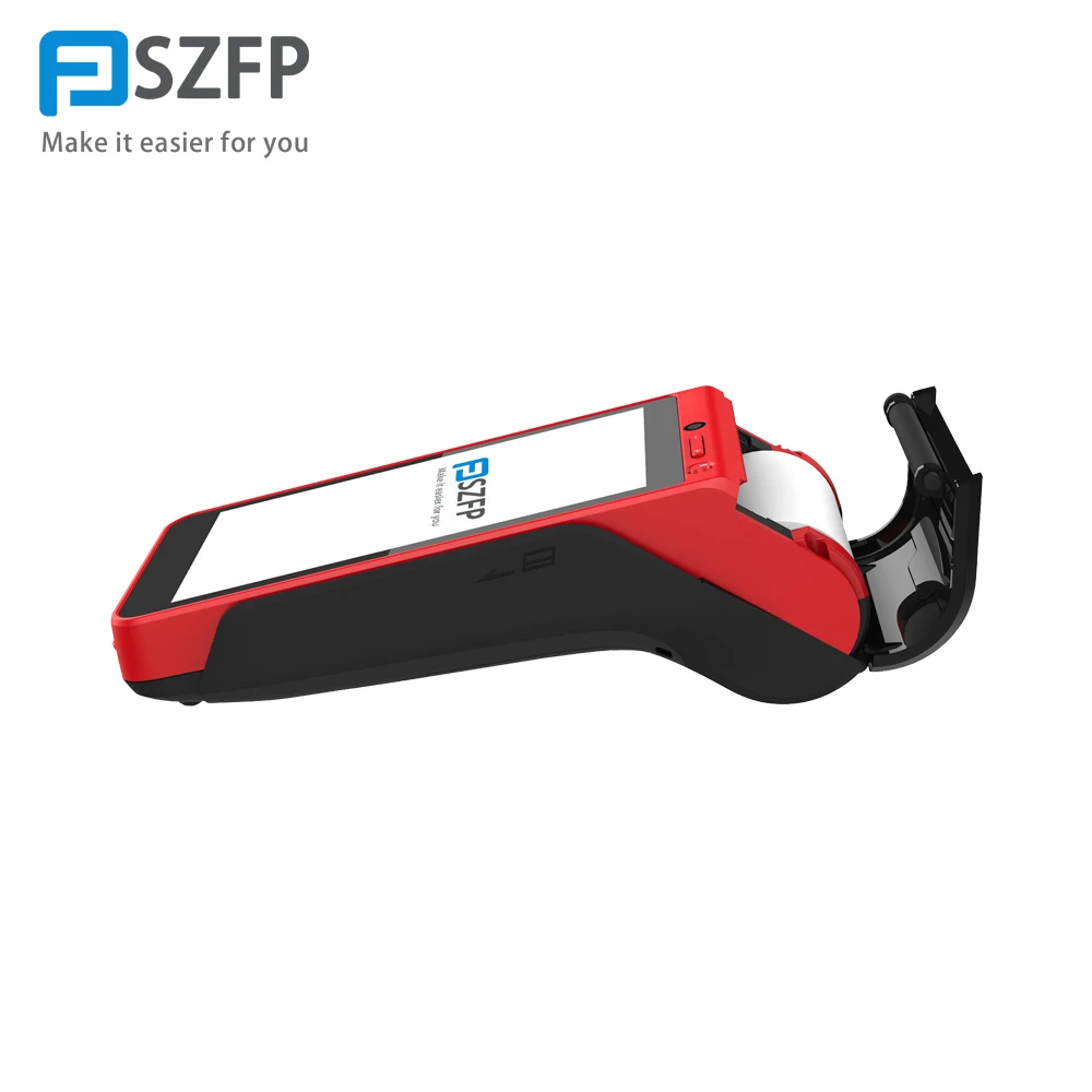 NEW9220 Pos системы для продажи Android терминал сенсорный экран с термопринтером