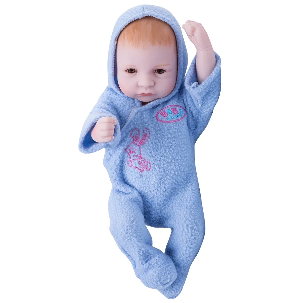 Горячая Распродажа зимние реалистичные baby doll силиконовые виниловые reborn винил 10 дюймов куклы Младенцы и принятая нестандартная конструкция