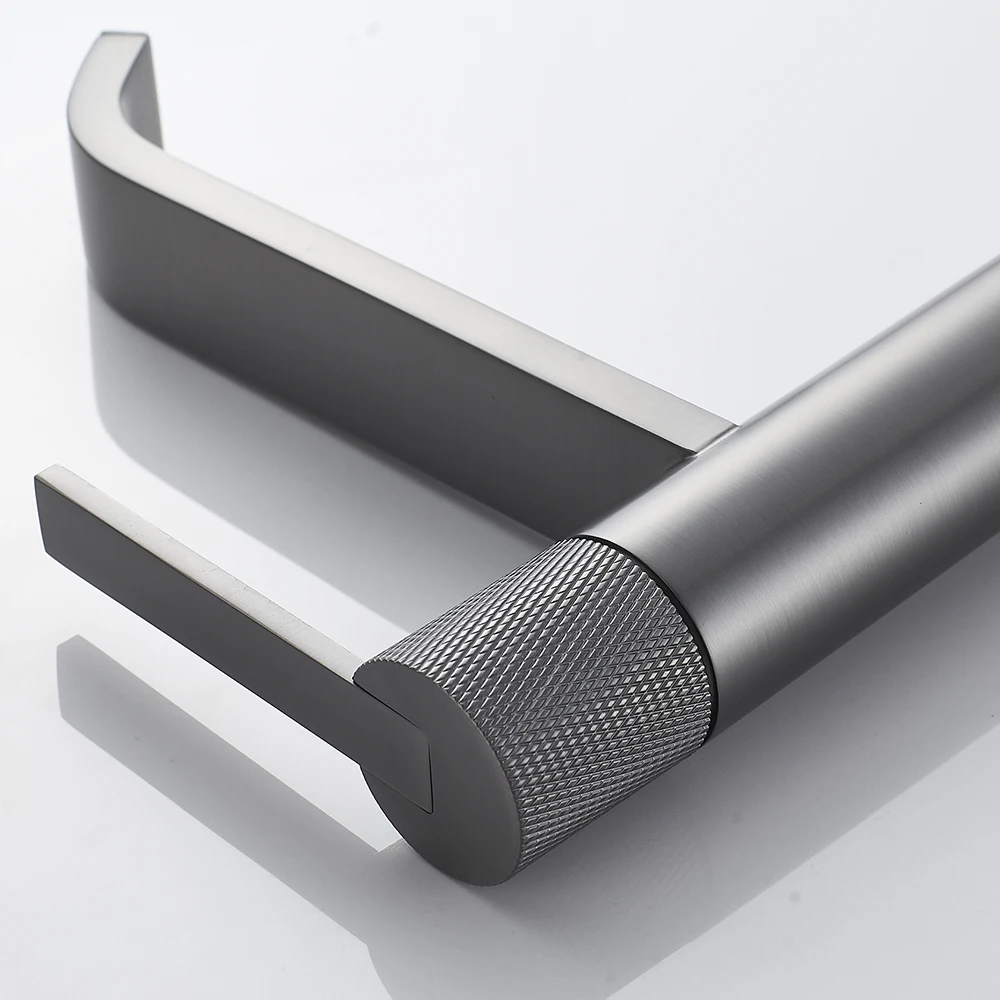 Momali  contemporary gold luxury faucets bathroom single handle high basin faucet free adjustment of hot and cold water taps