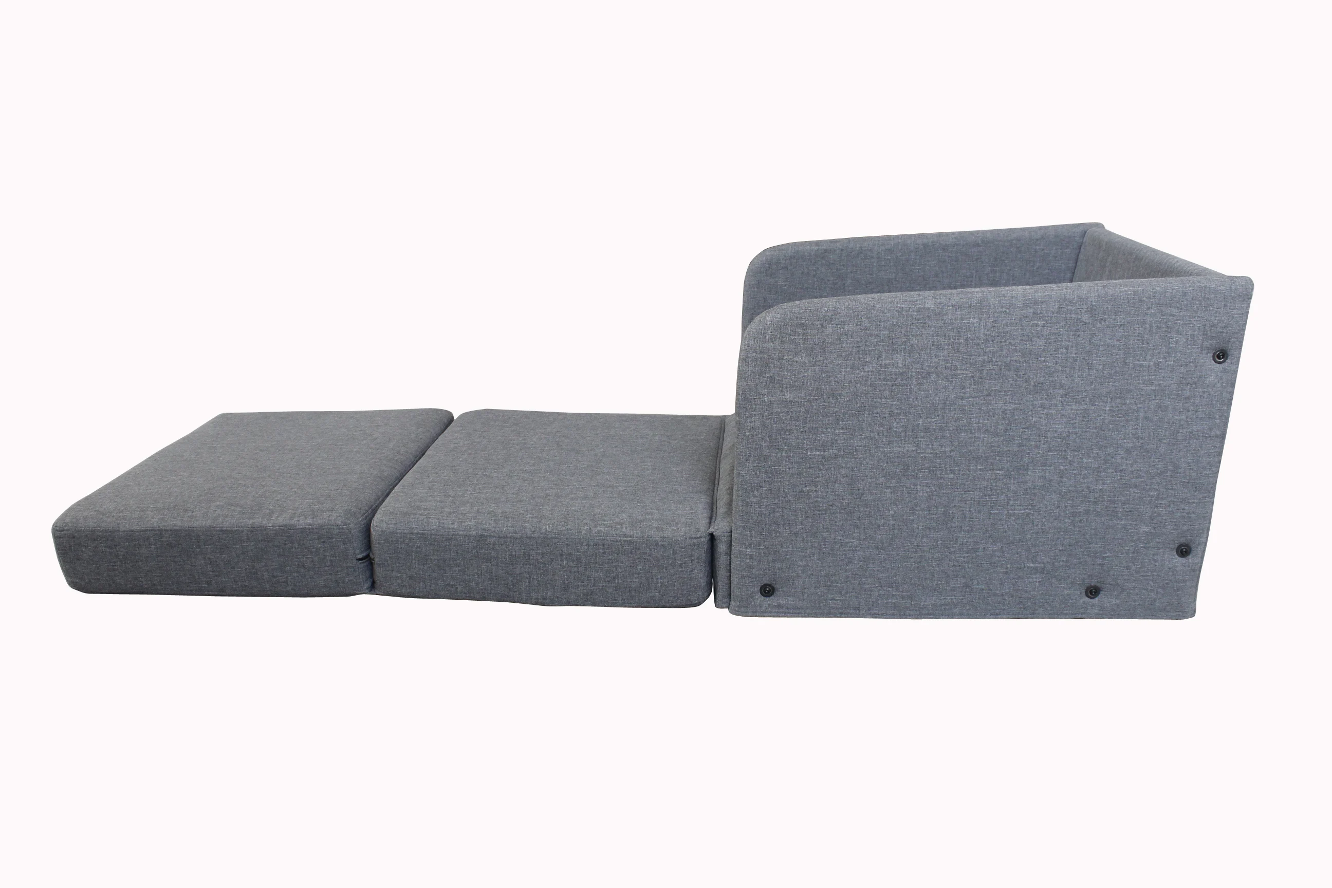 sleeper chair folding bed BSCI Passed Modern Pull-Out Chair Futon Single Folding Chair Sleeper Sofa Bed For Living Room