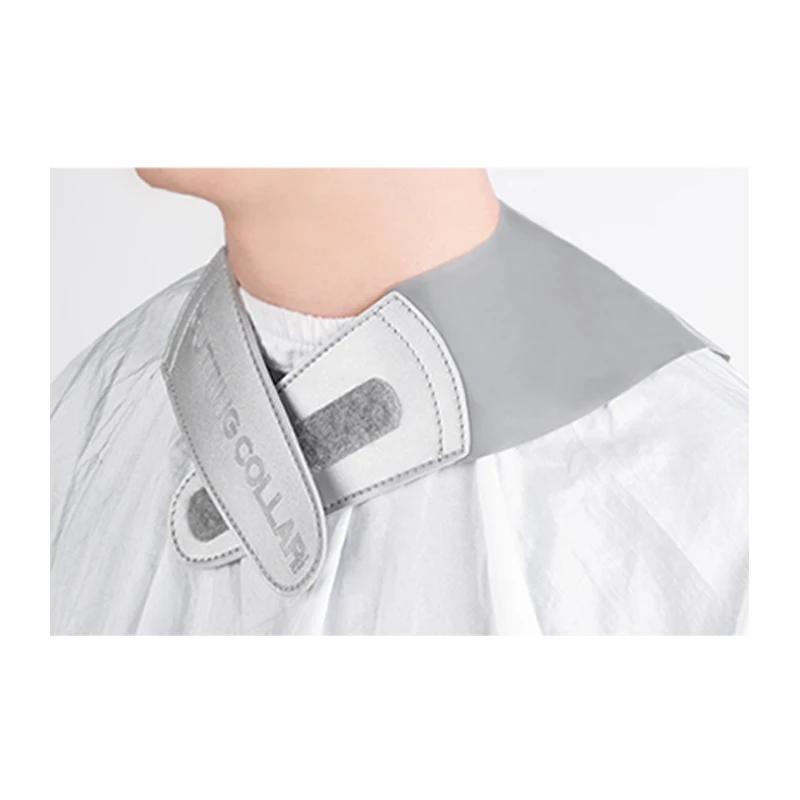 Professional Waterproof Silicone Shawl Salon Hair Dye Collar Neck Wrap Shawl Barber Hair  Hairdressing for barber