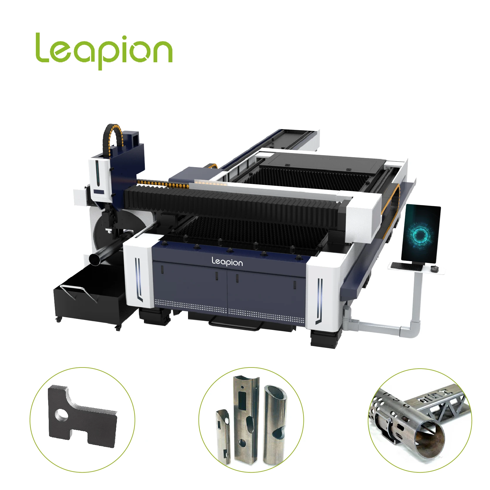6 kw Fiber Laser Cutting Machine For Large Metal Metal Laser Cutting Machine