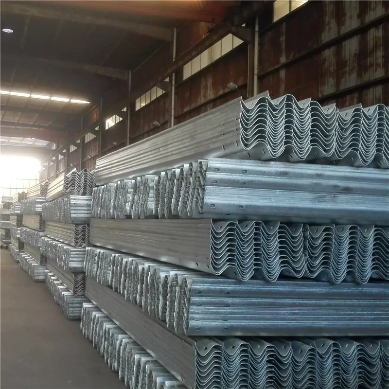 High quality hot sale traffic high security galvanize two waves guardrails safety barrier