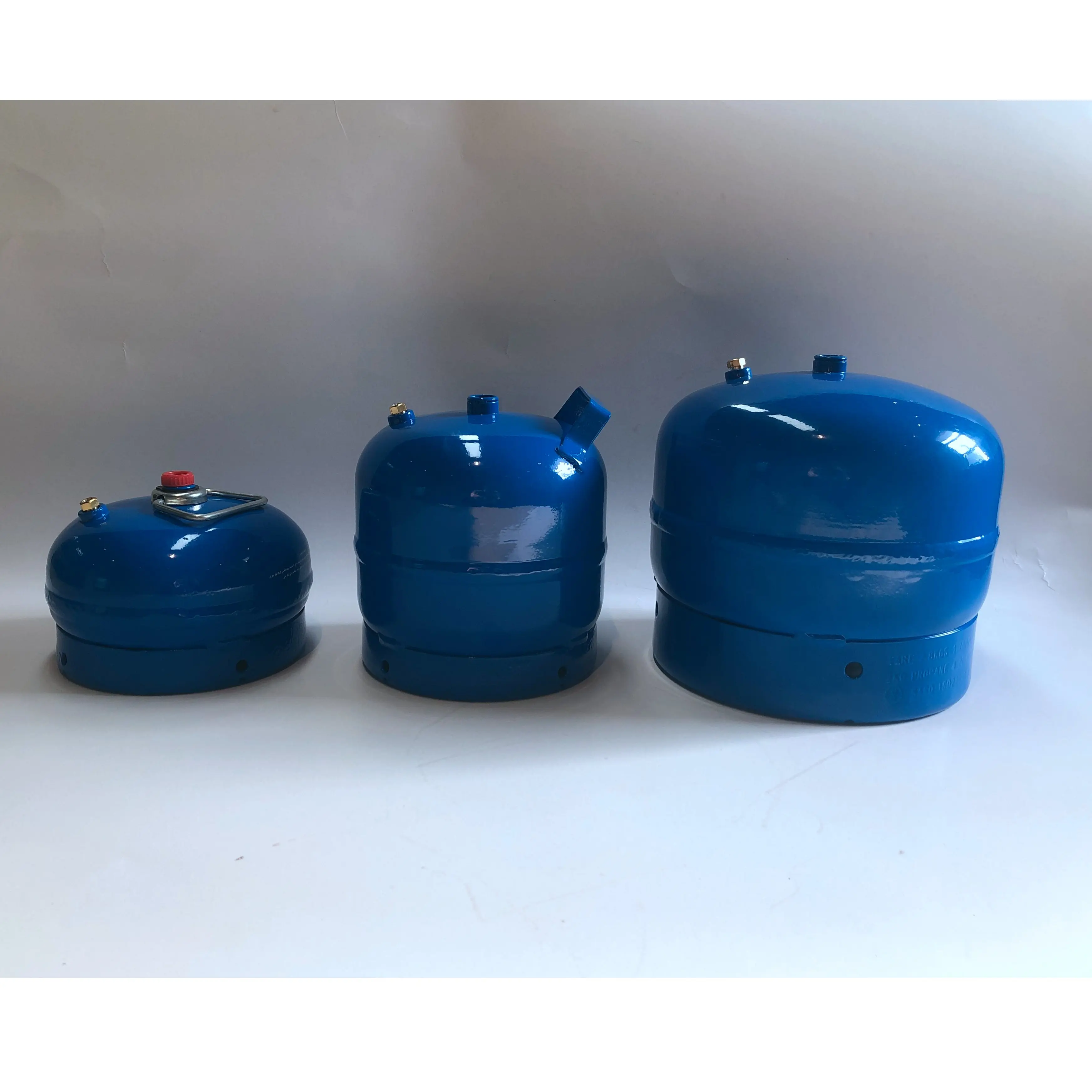 Free Sample factory 11 years middle east double wire mouth mini empty lpg propane gas bottle