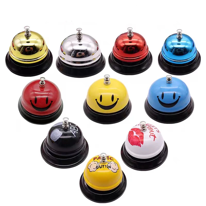 Wholesale Stainless steel Kitchen Restaurant Service Bell Desk Bell Restaurant Kitchen Call Meal Bell