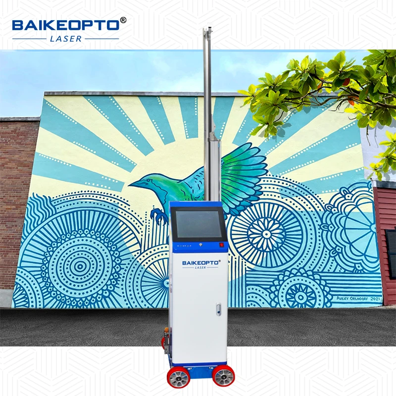 BK-UV16 Intelligent 5D UV Vertical Wall Printer for indoor and outdoor wall decoration printing