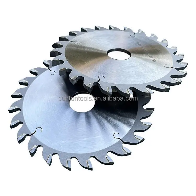 75 CR1 body 125*3.0-3.5*4.4*24T*22.23mm aluminium  milling blades 5inch tungsten carbide tipped alloy saw blade