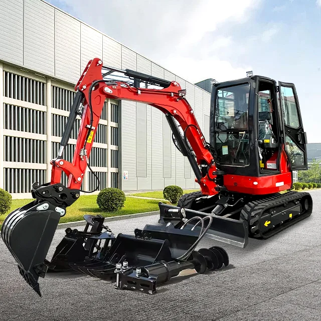 China Top Brand 1ton Hydraulic Mini Crawler Excavator 2 ton 3 ton Small Mini Digger kubota with CE for High Quality