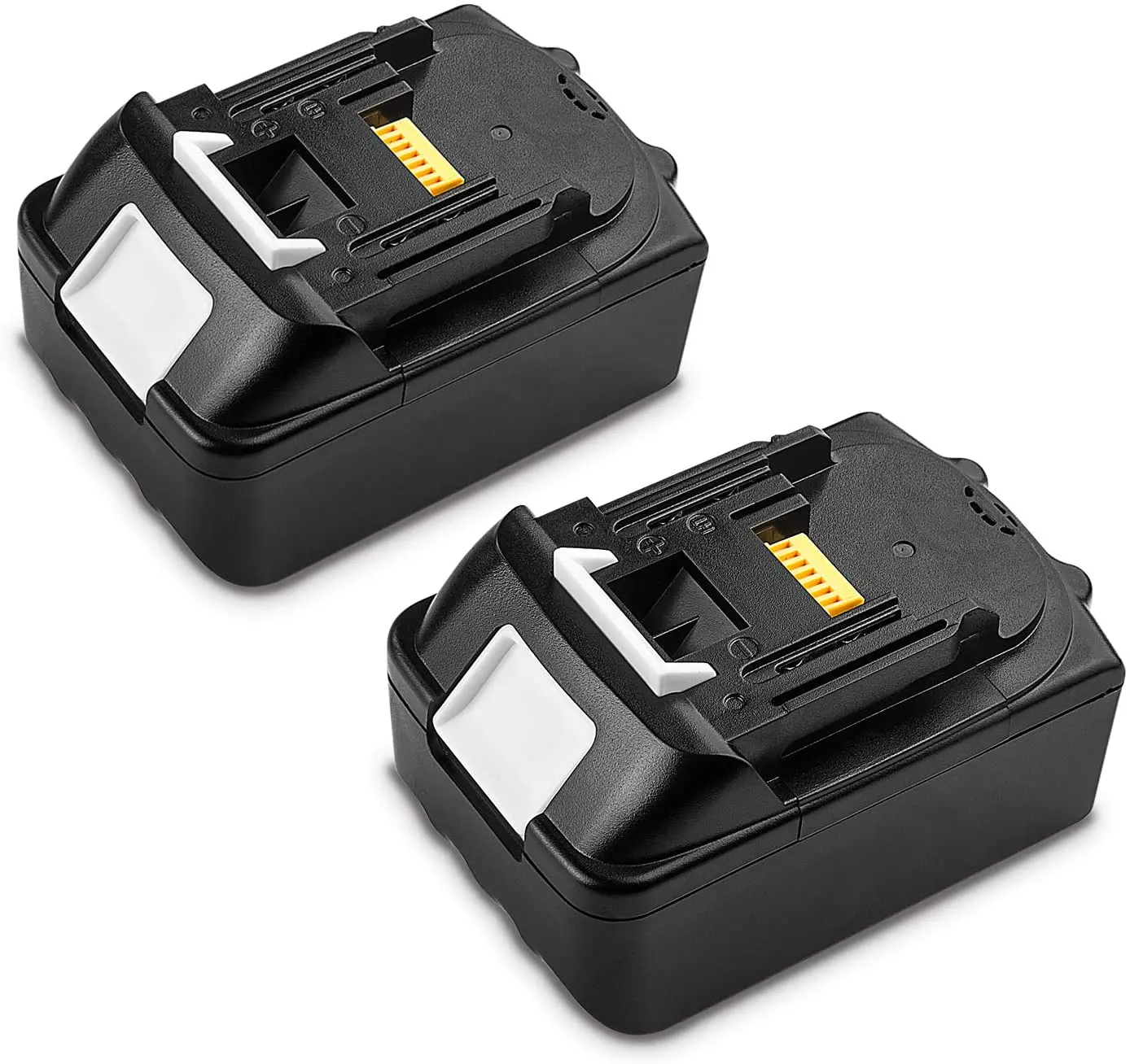 2Packs Upgraded 6.0Ah BL1860B Replacement for Makit 18V Battery Lithium-ion Compatible with Makit 18 Volt Battery BL1860 BL185