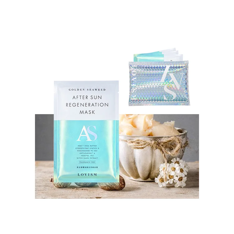 Wholesale Non-irritating Cotton Seed Velvet Fiber Skin Care Mask Anti-leukocyte Factor 6 After-sun Repair Mask